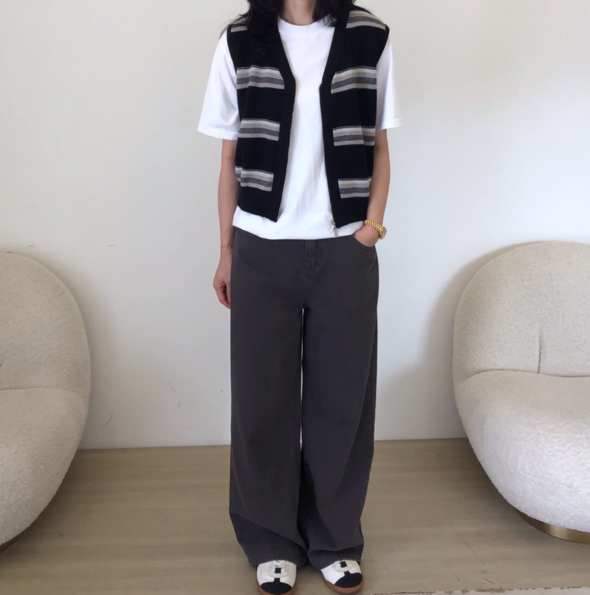 GLAD SOME東大門實拍26秋季新款人氣時尚推薦休閑休閑褲GLAD SOME休閑褲