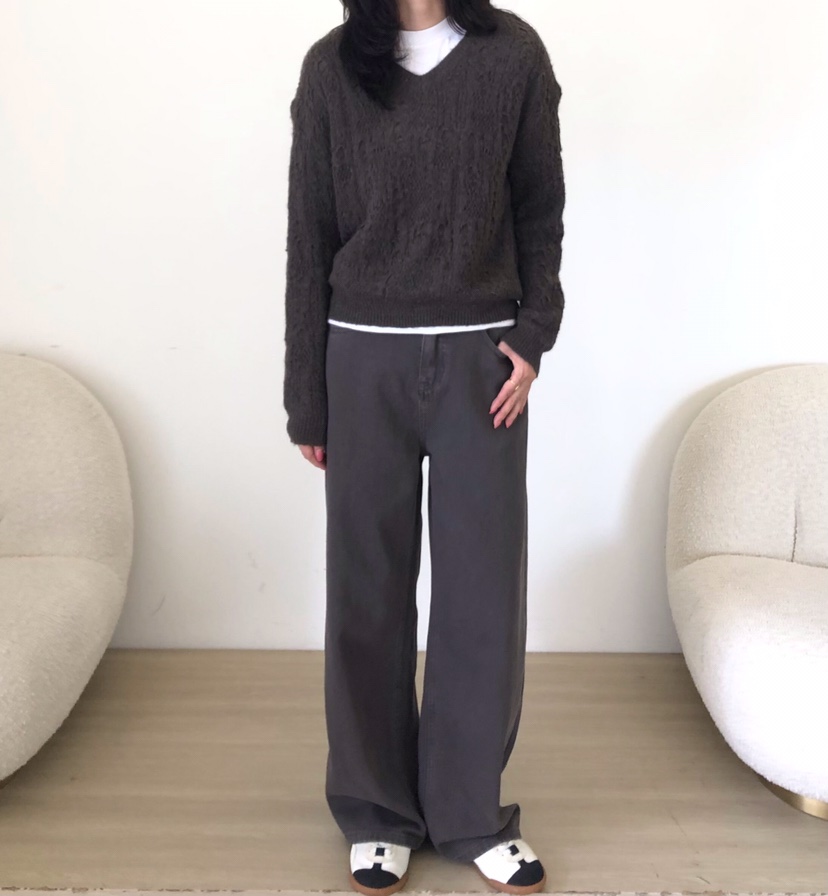 GLAD SOME東大門實拍26秋季新款人氣時尚推薦休閑休閑褲GLAD SOME休閑褲圖色2