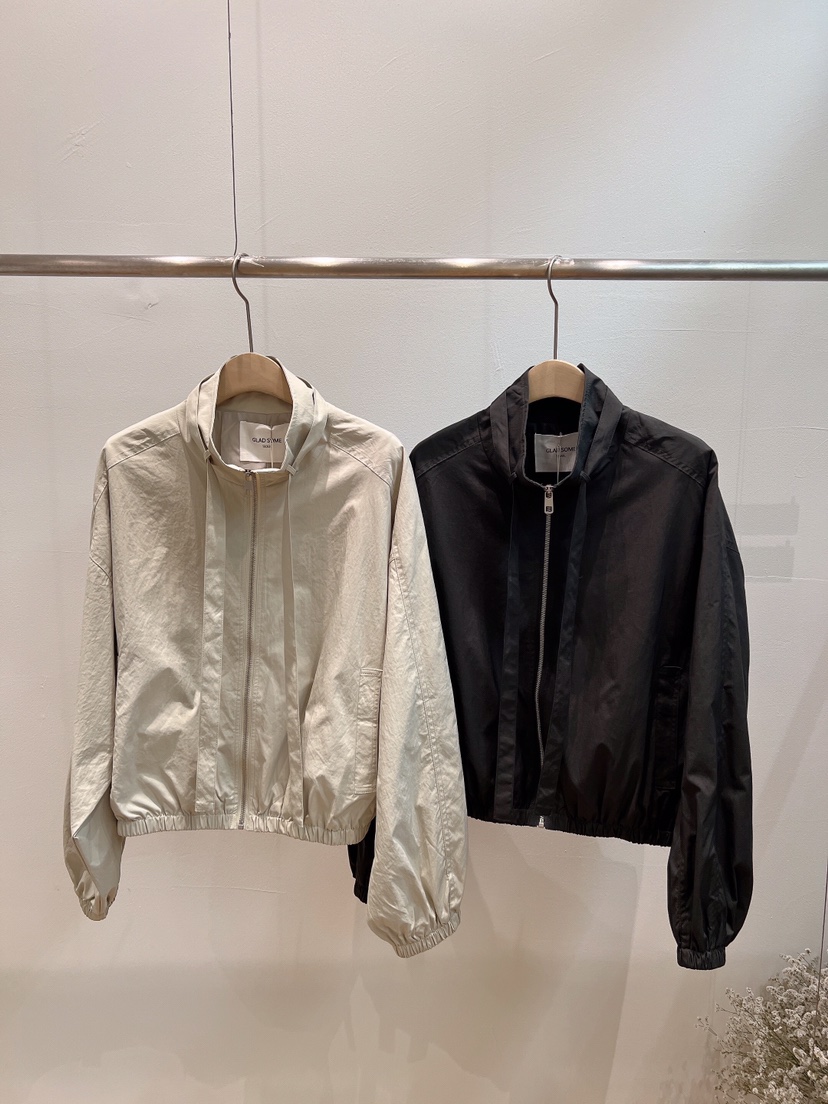 GLAD SOME韓國代購女裝新款時尚真品休閑熱賣推薦夾克綁帶GLAD SOME夾克