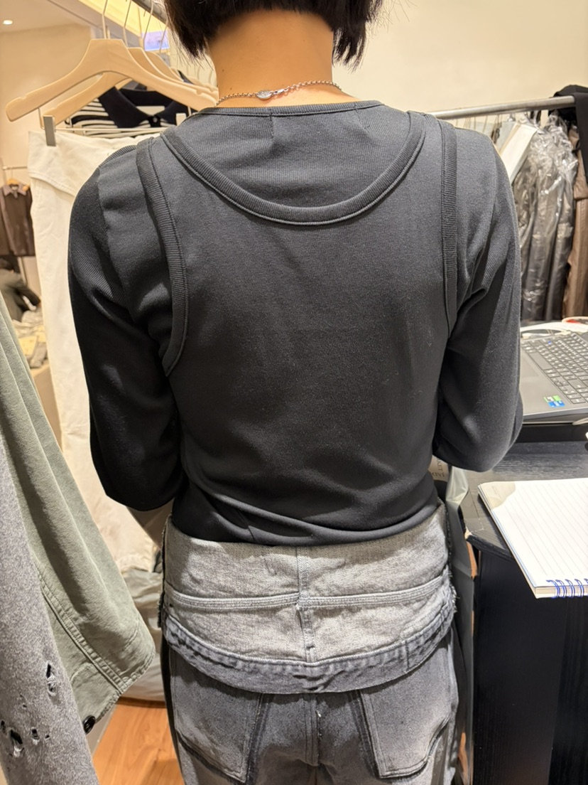 JADEMARKET韓國代購女士新品時尚真品推薦人氣休閑長袖T恤JADE SEOUL_MARKET長袖T恤