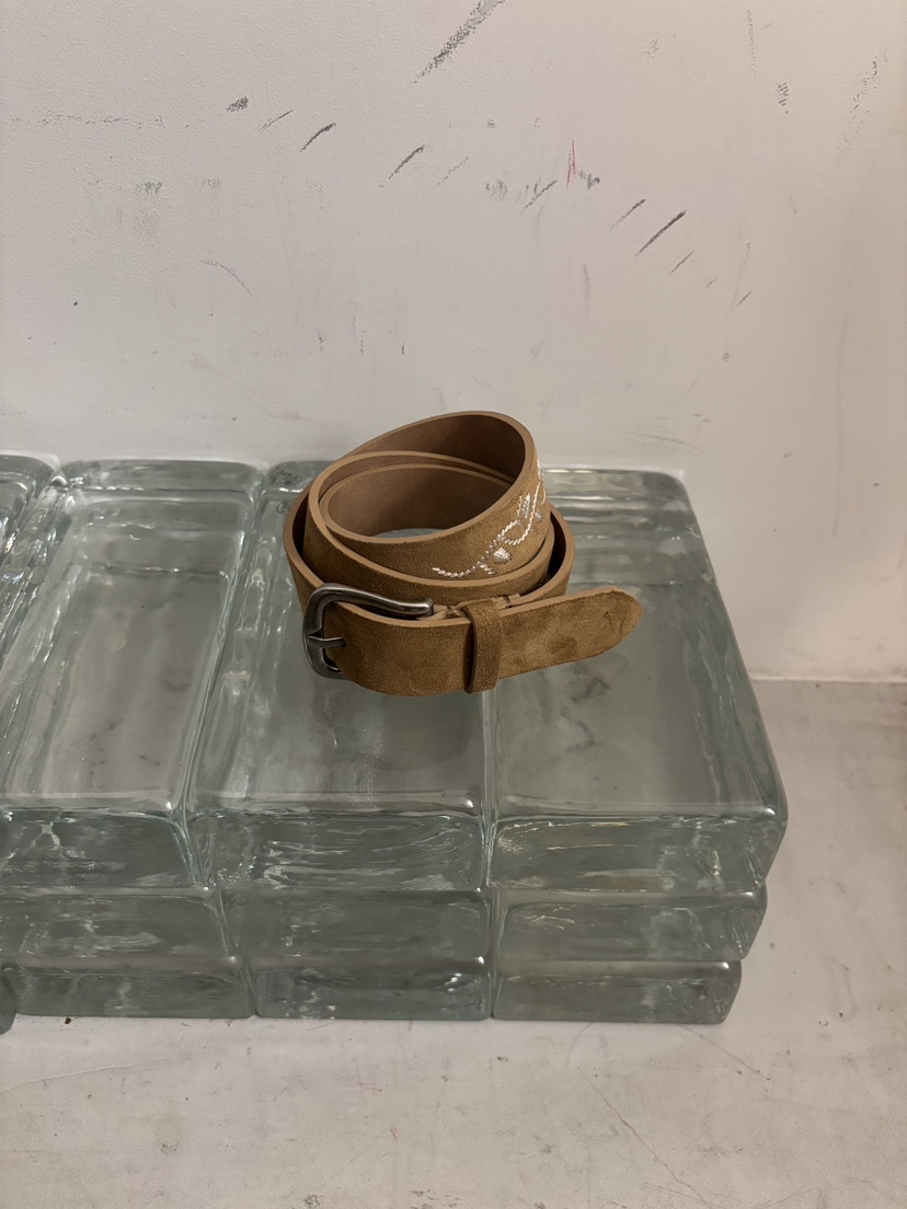 LONDON FLAT韓國直郵女裝新品熱賣時尚推薦腰帶刺繡腰帶LONDON FLAT腰帶圖色1