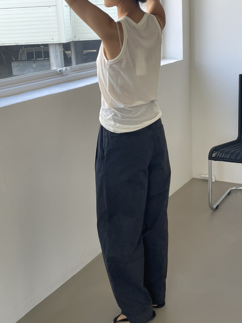 JEONG GAM STUDIOS東大門直郵女士新品真品休閑吊帶背心JEONG GAM STUDIOS吊帶/背心