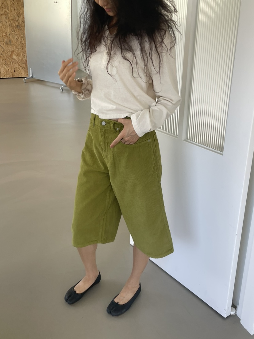 JEONG GAM STUDIOS東大門代購26秋季新品時尚長袖T恤紐扣JEONG GAM STUDIOS長袖T恤