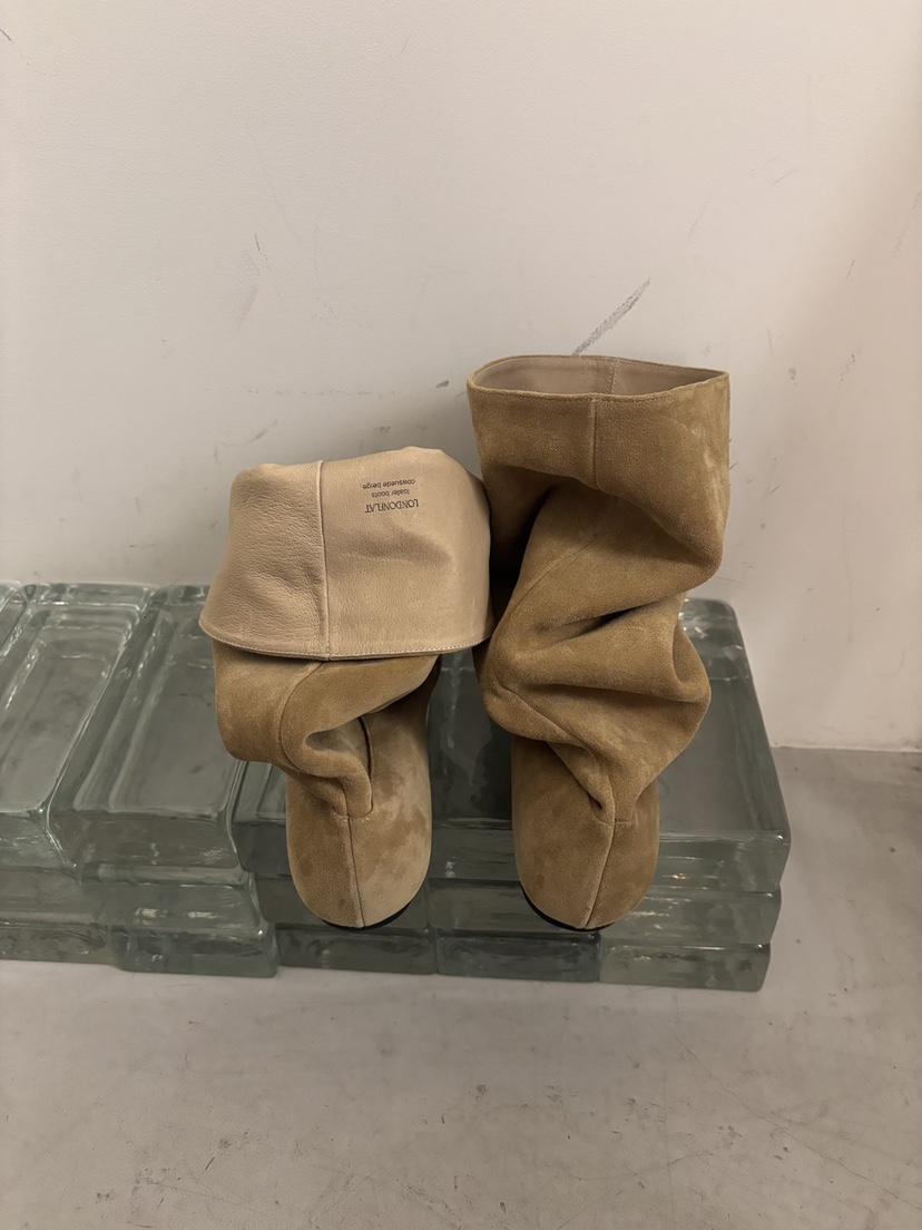 LONDON FLAT東大門直郵26秋冬新品真品休閑推薦時尚靴子LONDON FLAT靴子