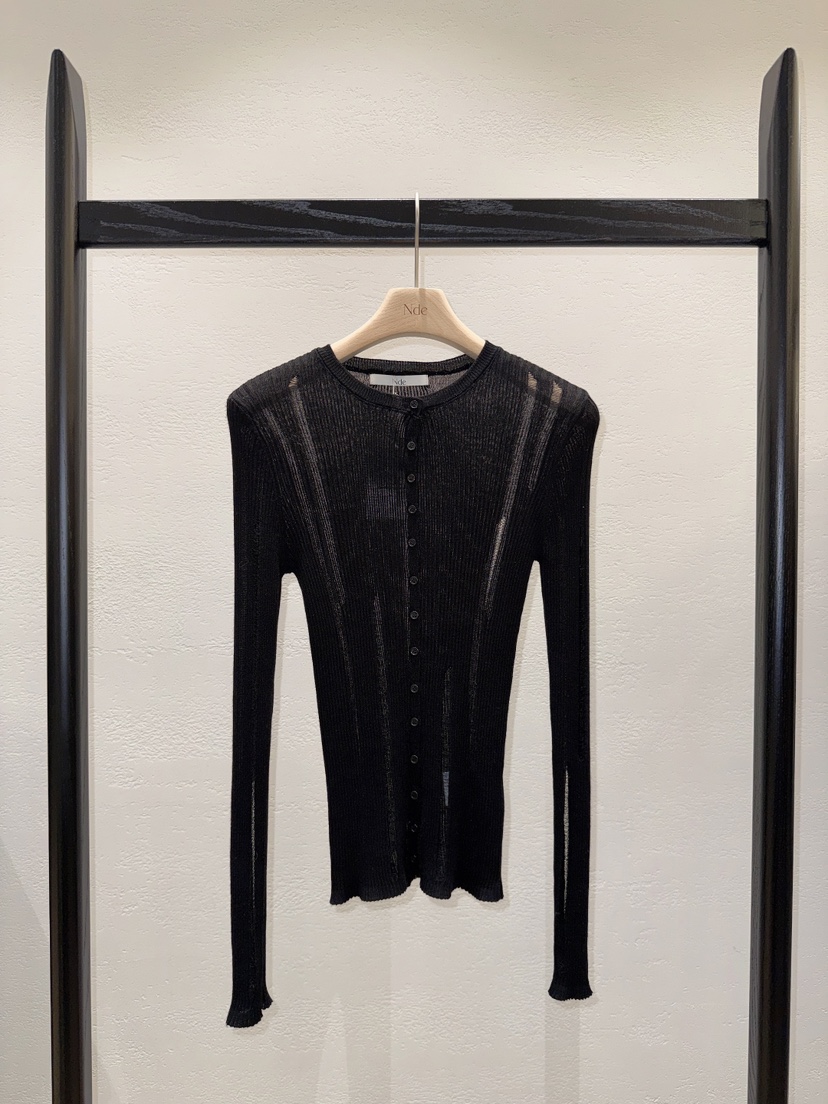 NDE韓國直郵女裝新品熱賣真品時尚人氣推薦休閑針織衫BOHEME_NDE針織衫圖色1