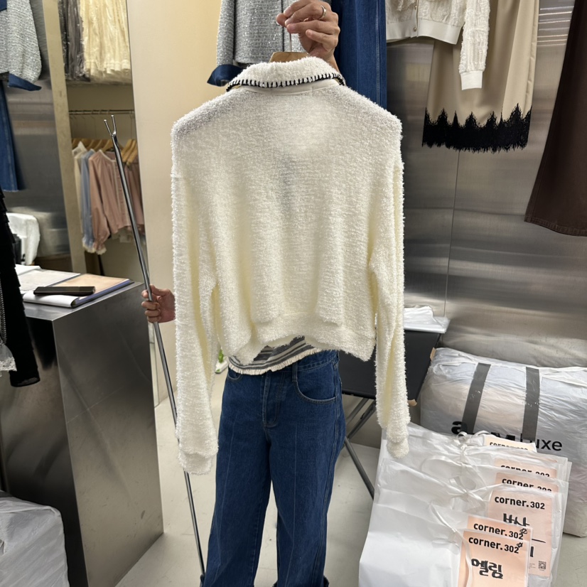 CORNER東大門直郵26秋冬新品推薦時尚休閑人氣熱賣真品毛衣CORNER.302毛衣