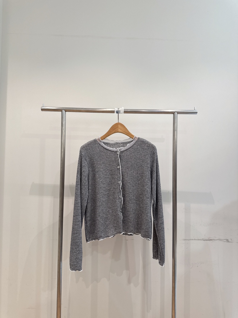 FAVE-L東大門實拍26秋季新品推薦時尚真品熱賣休閑人氣開衫FAVE-L開衫圖色2