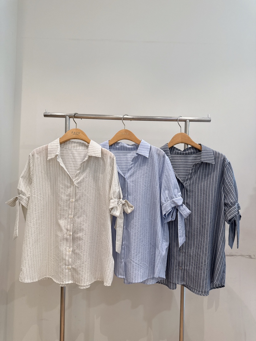 FAVE-L韓國代購26秋冬新品人氣時尚休閑熱賣襯衫蕾絲衫絲帶FAVE-L襯衫/蕾絲衫