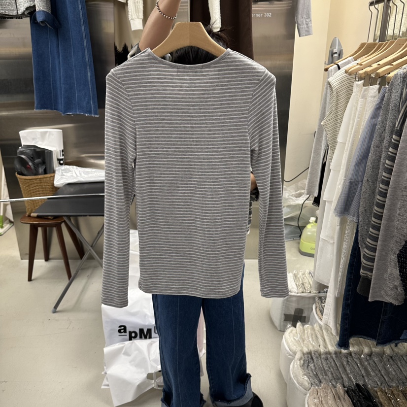 CORNER韓國直郵女裝新品熱賣時尚休閑推薦真品人氣長袖T恤CORNER.302長袖T恤