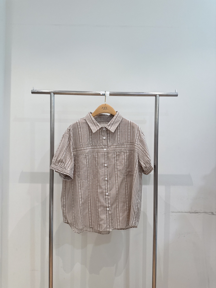FAVE-L東大門實拍女士新品時尚真品推薦人氣熱賣襯衫蕾絲衫FAVE-L襯衫/蕾絲衫圖色1