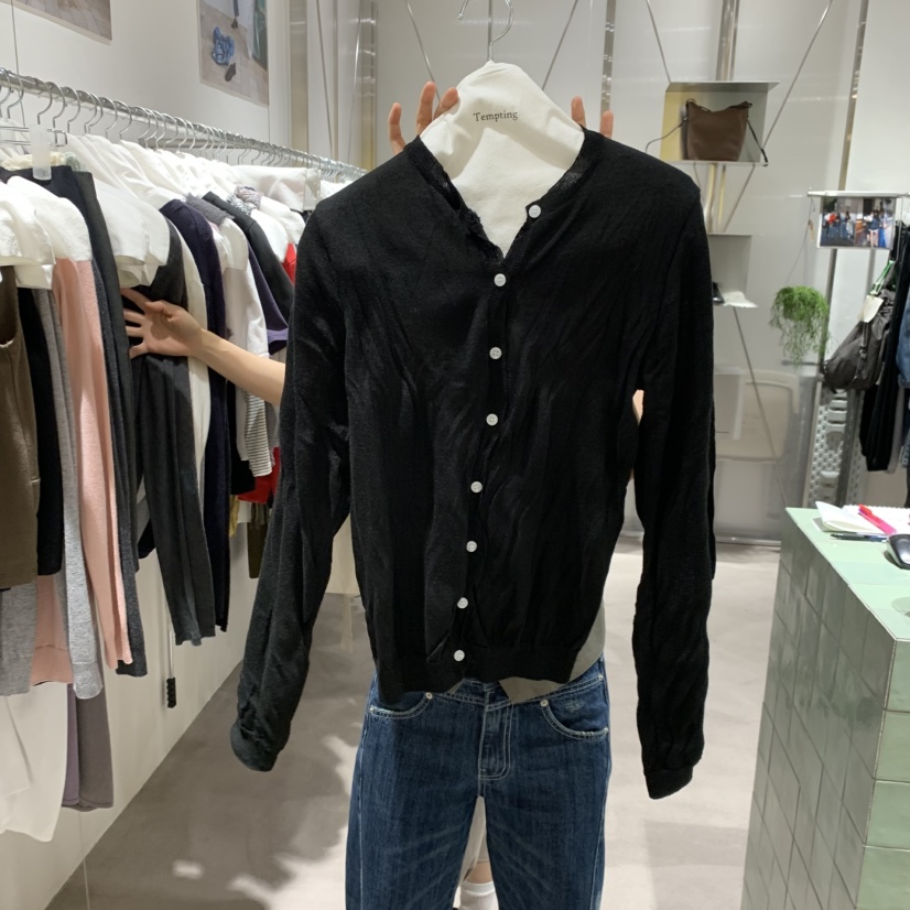 TEMPTING韓國代購26秋季新款熱賣人氣休閑時尚推薦真品開衫TEMPTING開衫圖色3