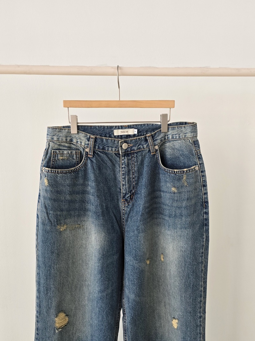 J SHOP東大門代購女裝新款人氣時尚真品休閑熱賣推薦牛仔褲J_SHOP牛仔褲