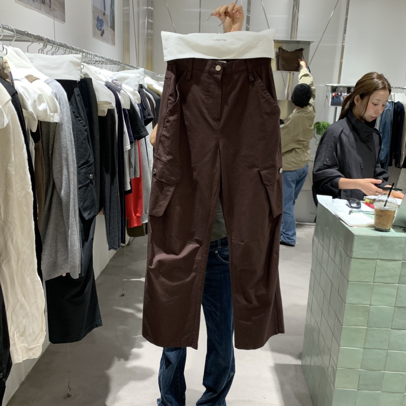 TEMPTING東大門代購26秋冬新品人氣推薦休閑熱賣時尚休閑褲TEMPTING休閑褲圖色1