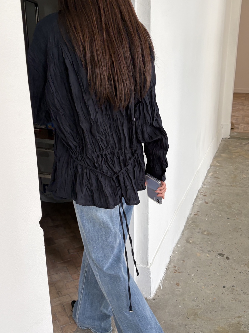 Verbena東大門代購女裝新品休閑熱賣時尚人氣推薦襯衫蕾絲衫Verbena襯衫/蕾絲衫