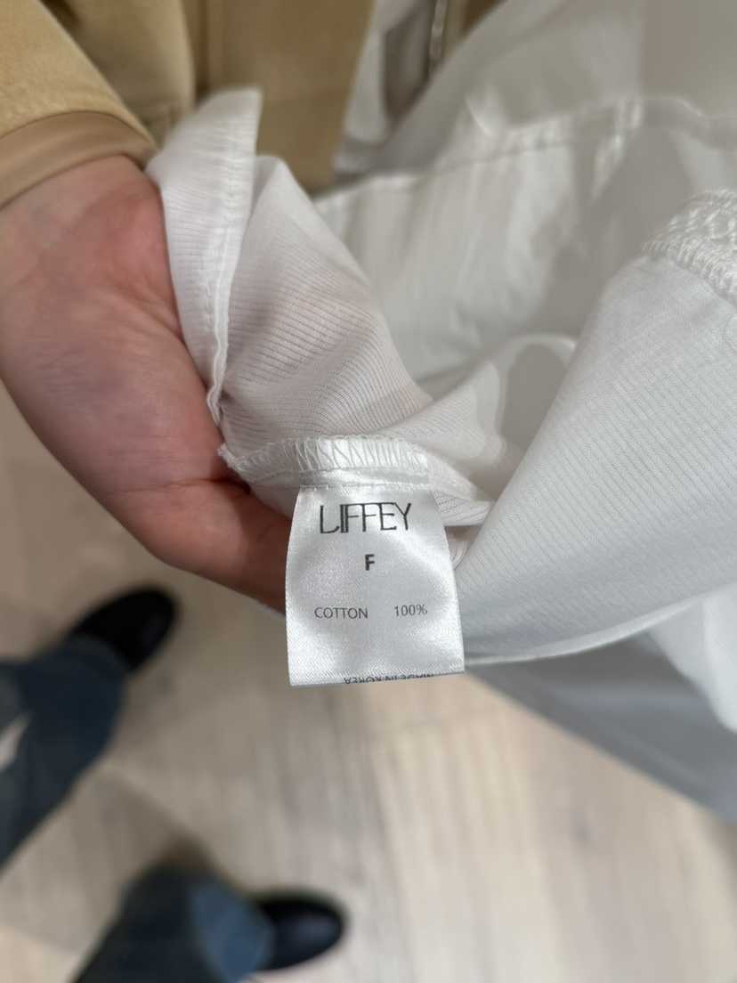 LIFFEY韓國代購26秋季新品推薦休閑真品熱賣人氣襯衫蕾絲衫LIFFEY襯衫/蕾絲衫