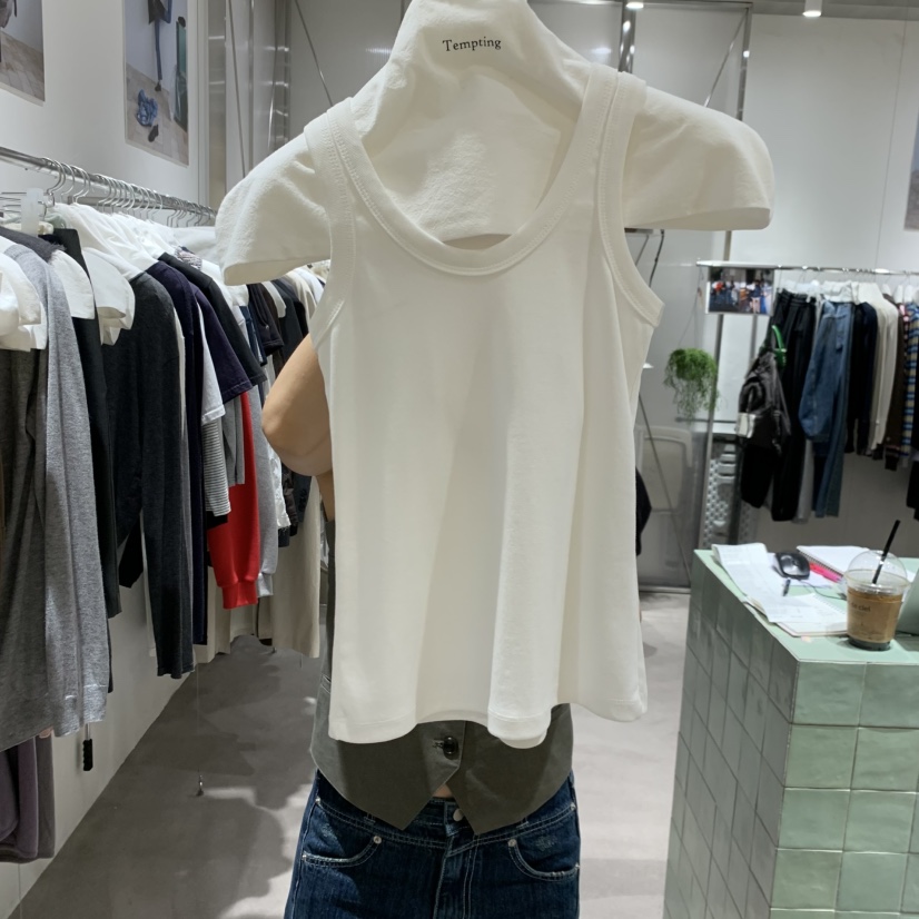 TEMPTING東大門直郵女裝新款真品休閑人氣推薦熱賣吊帶背心TEMPTING吊帶/背心圖色1