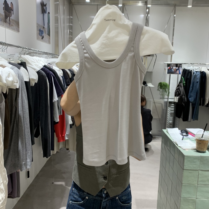 TEMPTING東大門直郵女裝新款真品休閑人氣推薦熱賣吊帶背心TEMPTING吊帶/背心圖色2