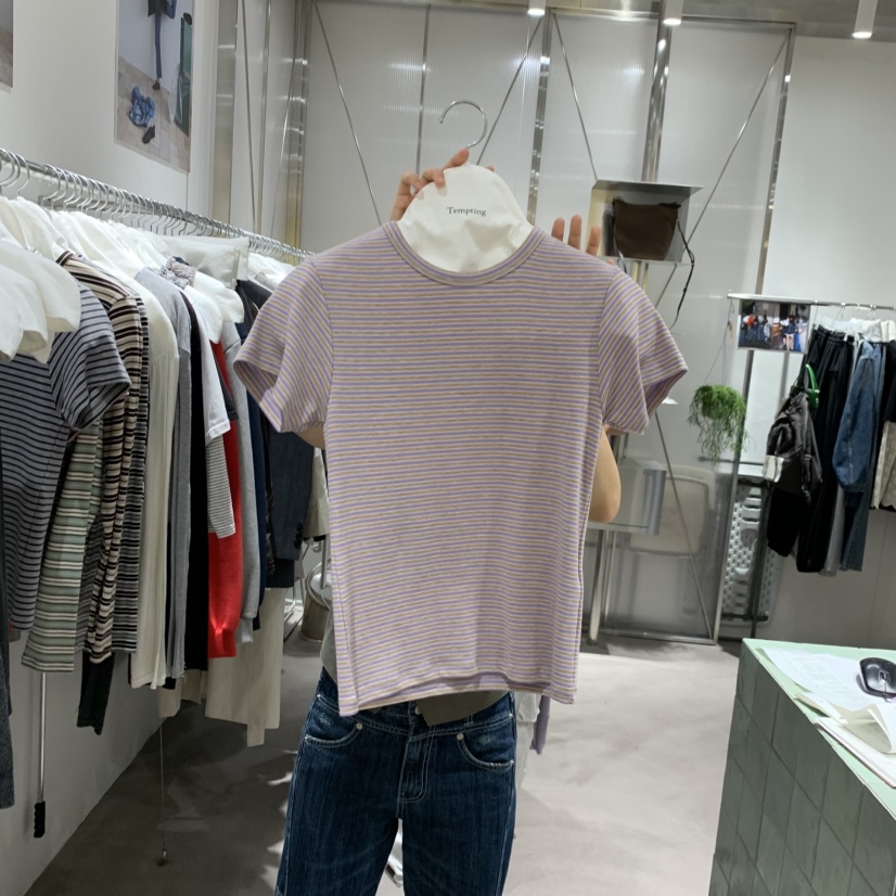 TEMPTING東大門代購女士新款真品熱賣休閑推薦人氣時尚T恤TEMPTINGT恤圖色1