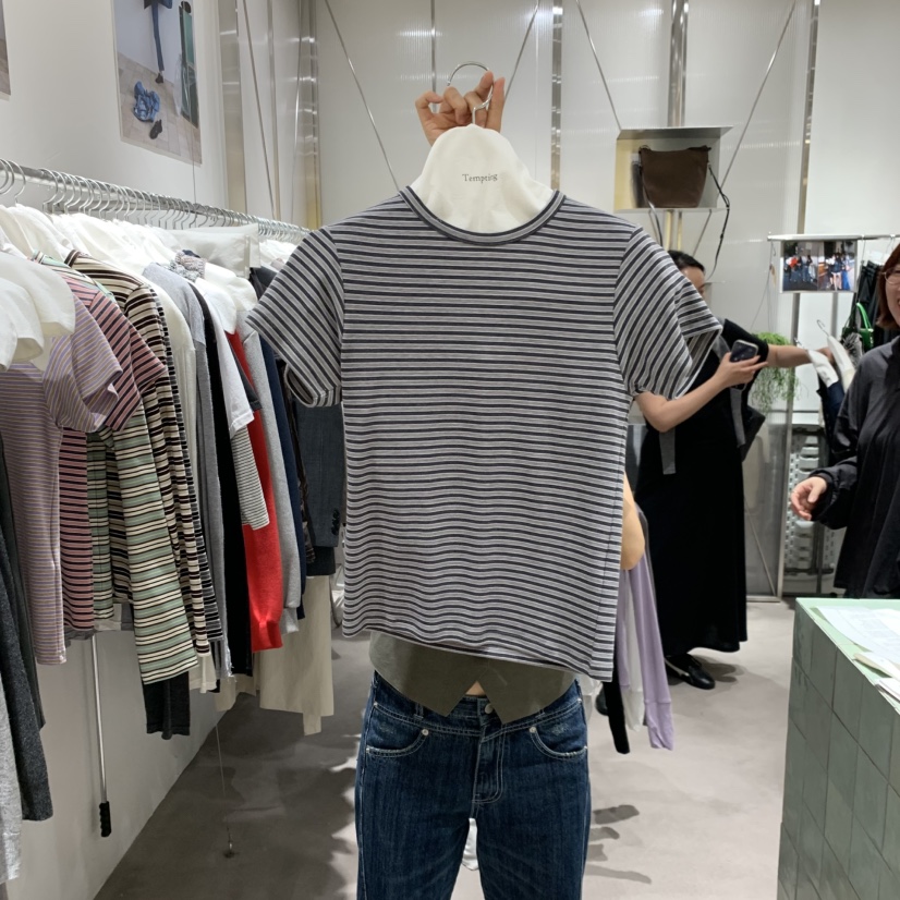 TEMPTING東大門代購女士新款真品熱賣休閑推薦人氣時尚T恤TEMPTINGT恤圖色2