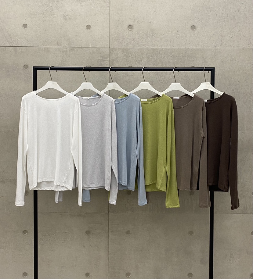 MUCH MORE/JACKPOT韓國直郵26秋冬新品推薦長袖T恤天絲MUCH MORE/JACKPOT長袖T恤