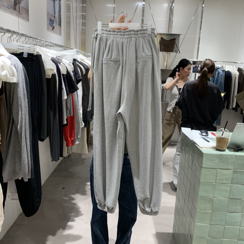 TEMPTING韓國代購女士新品時尚真品人氣休閑推薦休閑褲褶皺TEMPTING休閑褲
