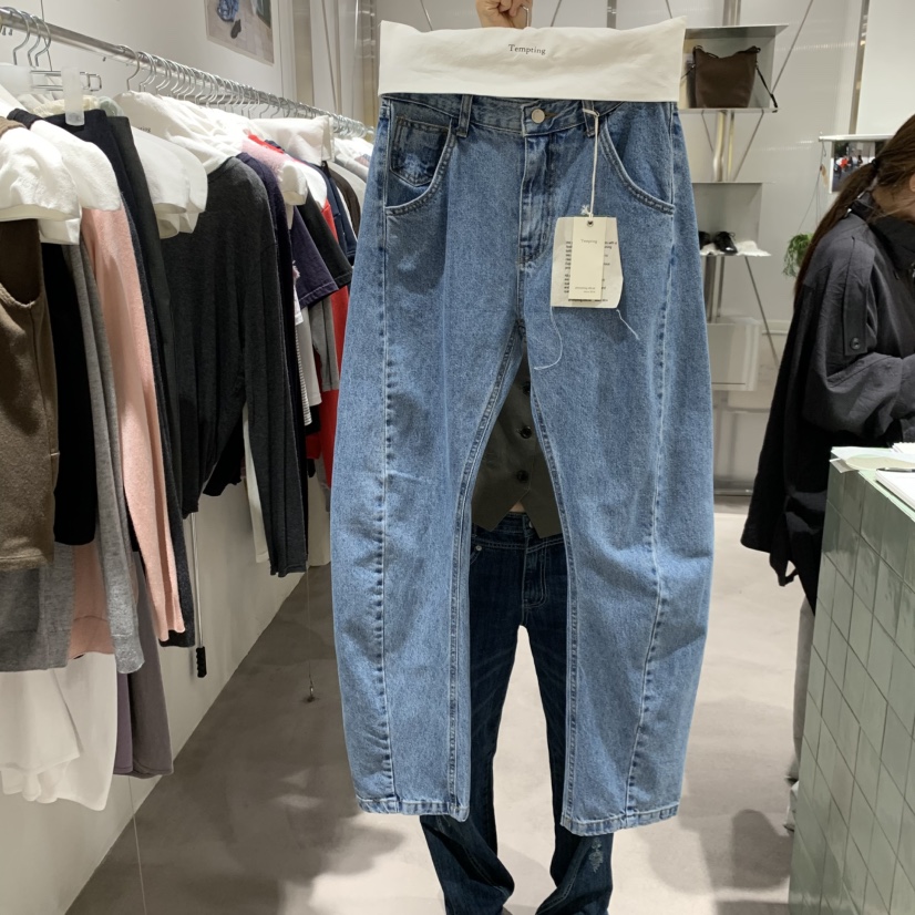TEMPTING韓國直郵26秋季新品真品人氣推薦休閑熱賣牛仔褲TEMPTING牛仔褲圖色1