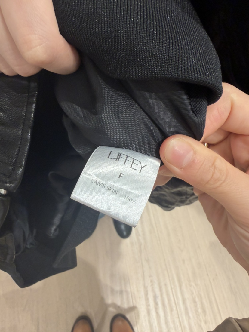 LIFFEY東大門代購26秋季新款推薦時尚休閑熱賣真品夾克口袋LIFFEY夾克