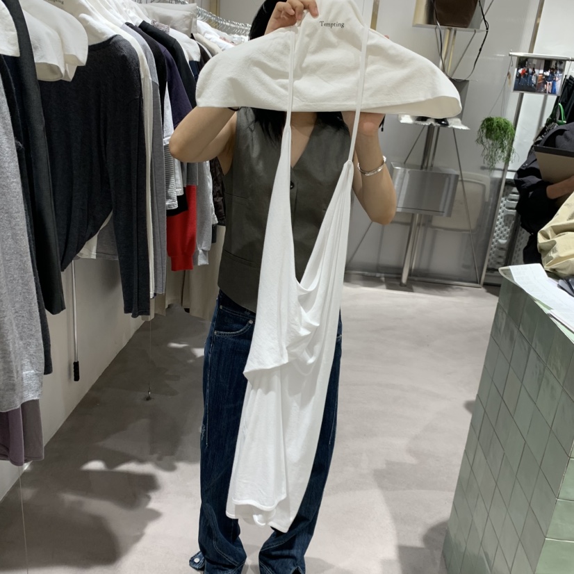 TEMPTING東大門代購女士新款推薦人氣真品吊帶背心修身無袖TEMPTING吊帶/背心圖色1