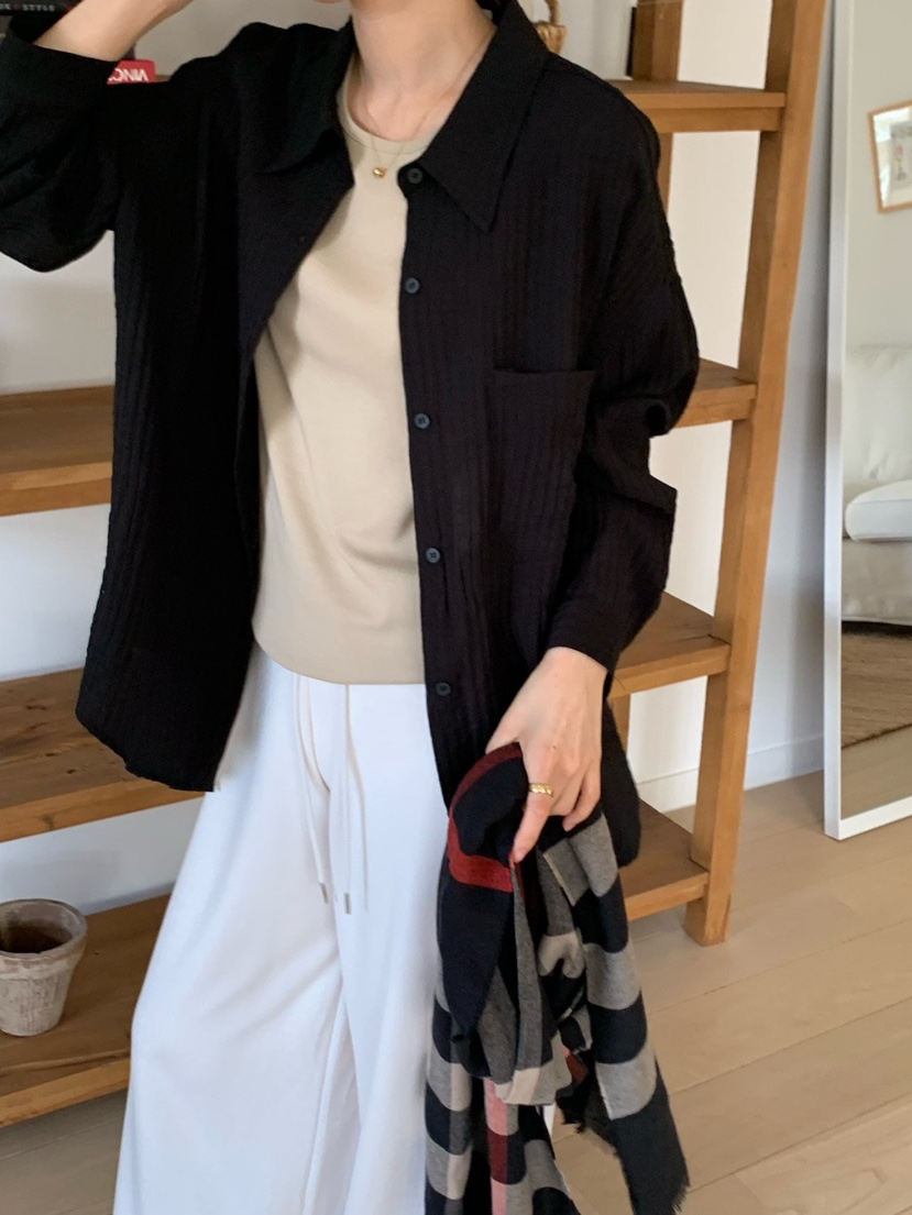 COBALT BLUE東大門直郵女裝新款人氣熱賣真品襯衫蕾絲衫COBALT BLUE襯衫/蕾絲衫圖色3