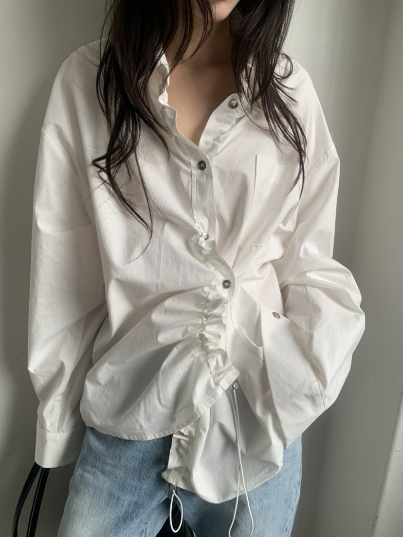 LE AVE韓國代購女裝新品真品時尚推薦休閑人氣襯衫蕾絲衫LE AVE襯衫/蕾絲衫