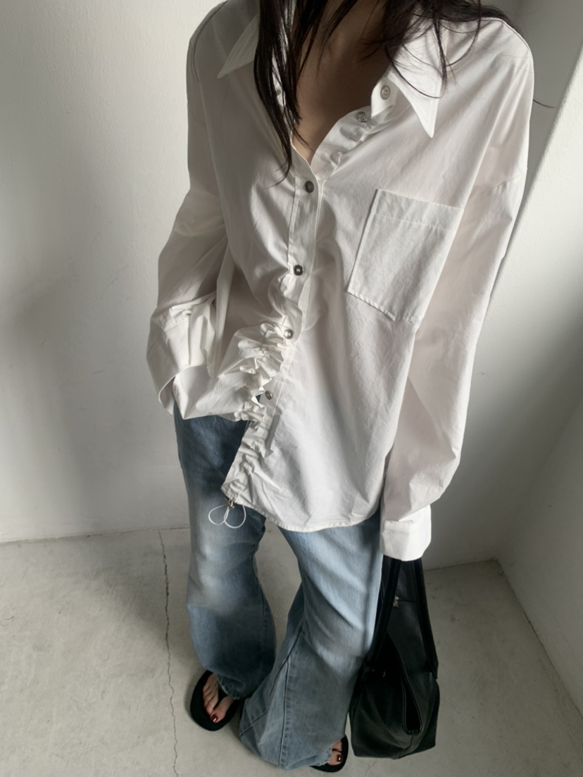 LE AVE韓國代購女裝新品真品時尚推薦休閑人氣襯衫蕾絲衫LE AVE襯衫/蕾絲衫