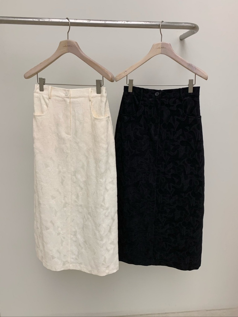 COBALT BLUE韓國代購女裝新品熱賣時尚推薦人氣長裙刺繡COBALT BLUE長裙