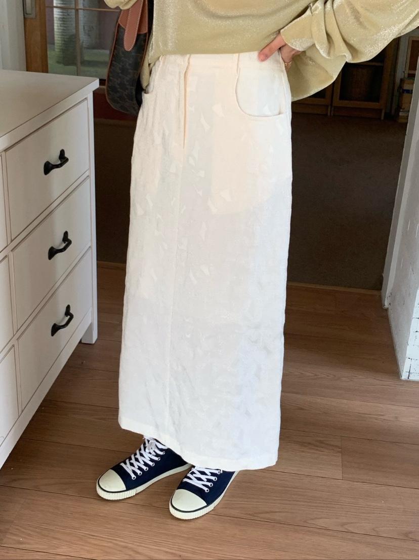 COBALT BLUE韓國代購女裝新品熱賣時尚推薦人氣長裙刺繡COBALT BLUE長裙