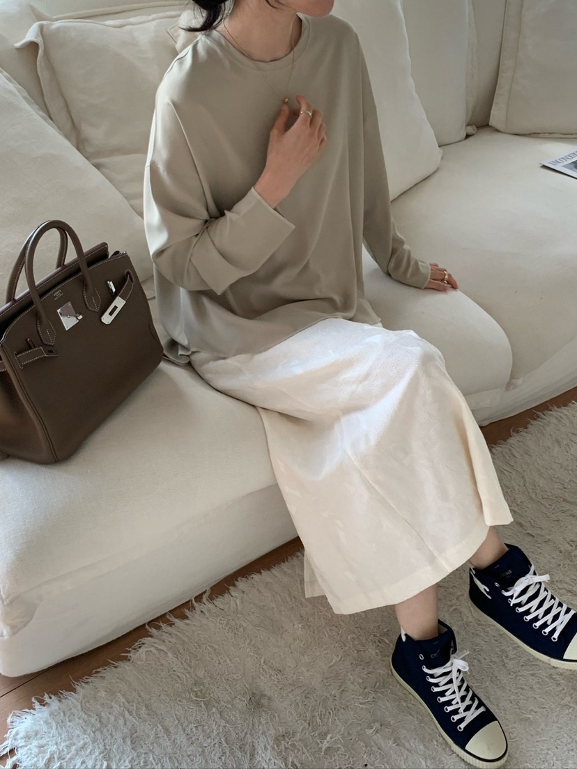 COBALT BLUE韓國代購女裝新品熱賣時尚推薦人氣長裙刺繡COBALT BLUE長裙