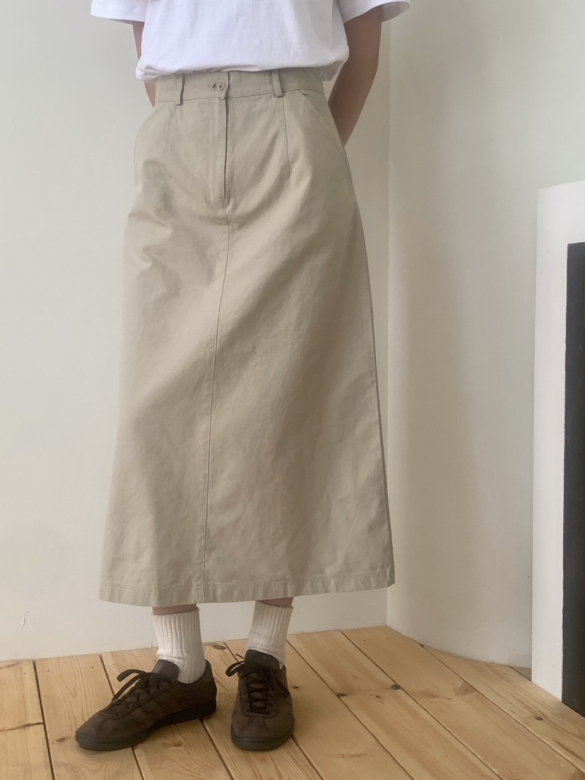 WOOD韓國代購女士新款推薦休閑時尚人氣真品熱賣長裙棉WOOD-2件起長裙