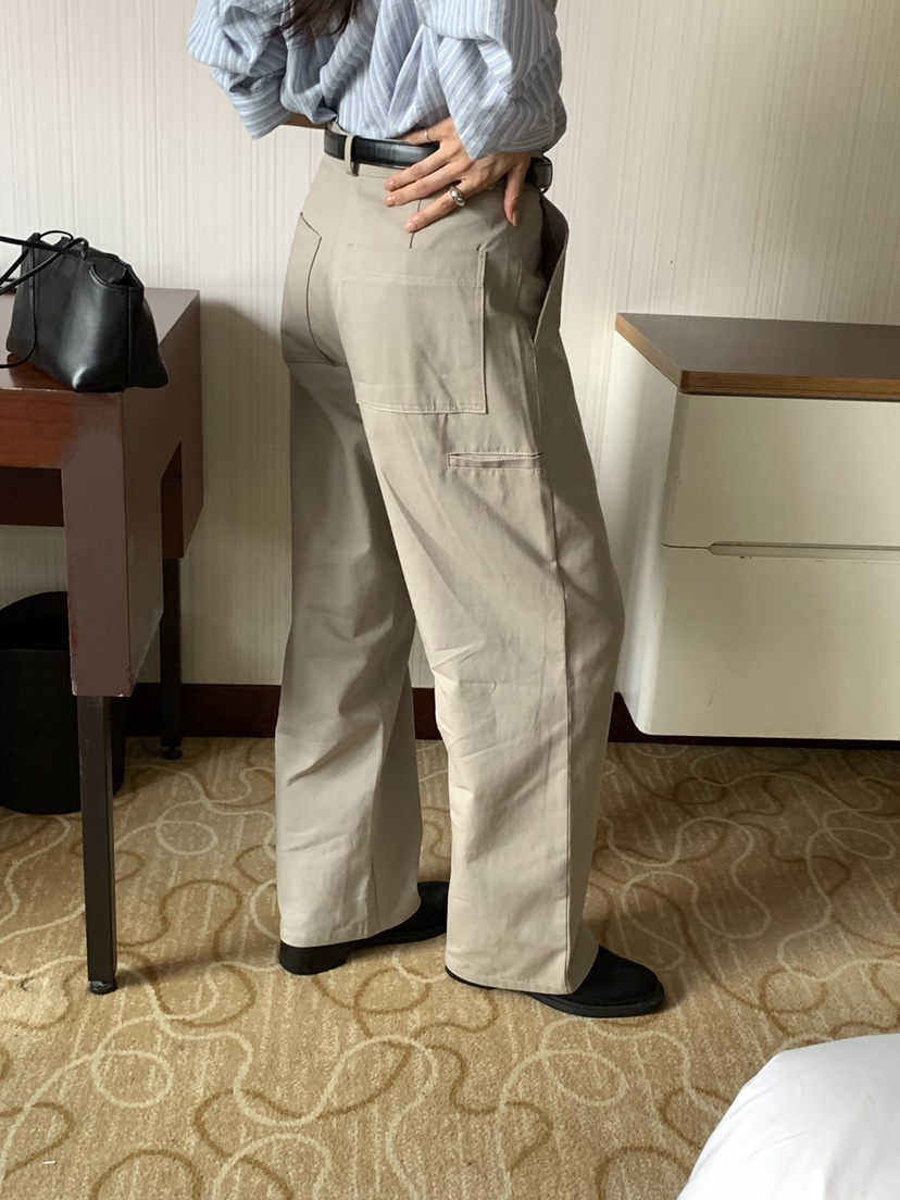 NOTICE東大門直郵女士新品人氣熱賣休閑真品休閑褲口袋棉質NOTICE休閑褲