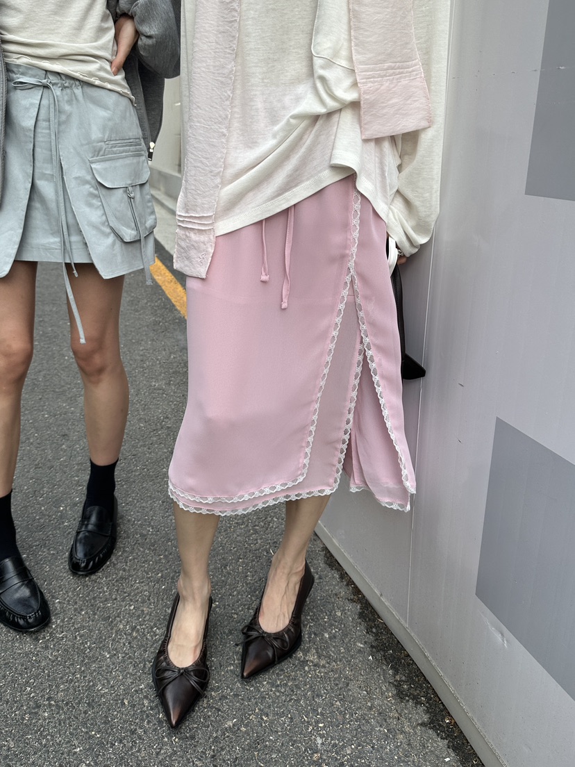 BOWIE東大門實拍女裝新品推薦人氣時尚真品休閑半身裙中短裙BOWIE半身裙/中短裙