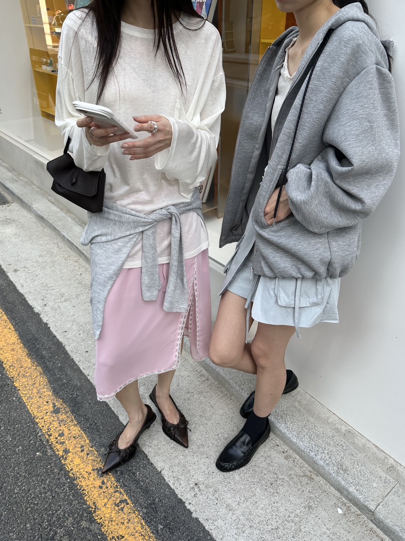 BOWIE東大門實拍女裝新品推薦人氣時尚真品休閑半身裙中短裙BOWIE半身裙/中短裙