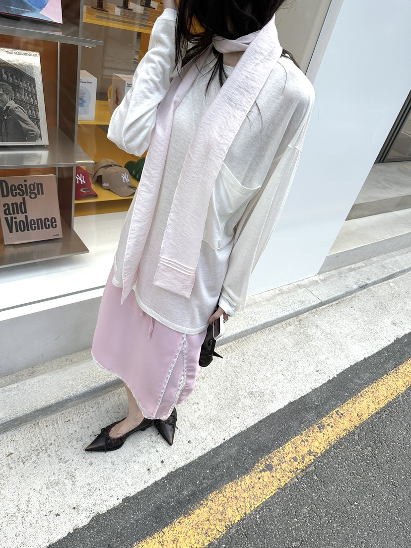 BOWIE東大門直郵女裝新品人氣時尚真品休閑圍巾披肩褶裥圍巾BOWIE圍巾/披肩