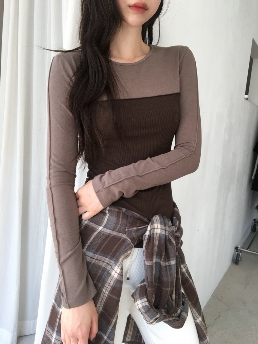 LEGACY東大門實拍女士新品真品時尚推薦休閑熱賣長袖T恤修身LEGACY長袖T恤