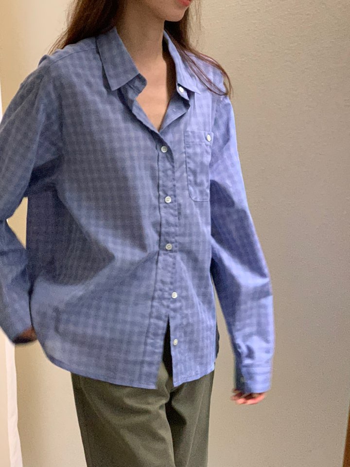 NOTICE東大門代購女士新款真品推薦時尚人氣襯衫蕾絲衫格子NOTICE襯衫/蕾絲衫