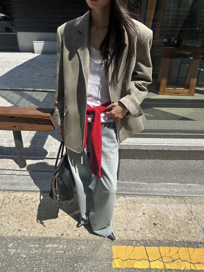BOWIE東大門代購26秋冬新款真品人氣休閑推薦熱賣西裝西服棉BOWIE西裝/西服
