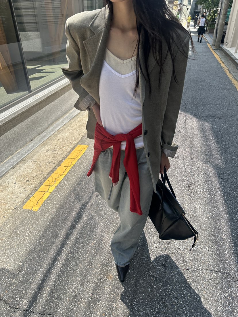 BOWIE東大門代購26秋冬新款真品人氣休閑推薦熱賣西裝西服棉BOWIE西裝/西服