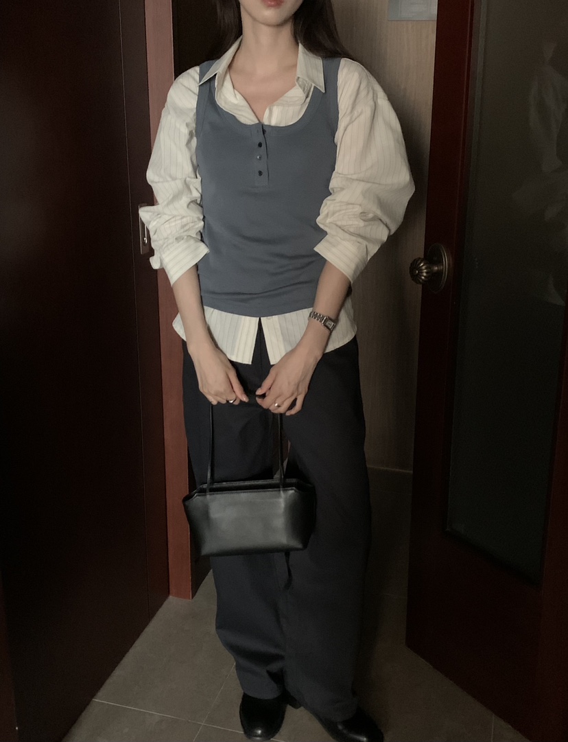 NOTICE東大門實拍女裝新款時尚休閑人氣真品推薦吊帶背心NOTICE吊帶/背心