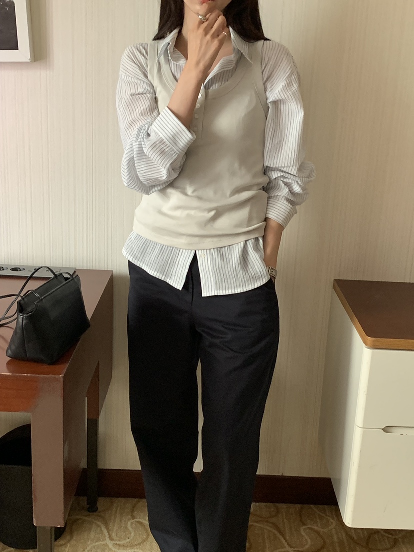 NOTICE東大門實拍女裝新款時尚休閑人氣真品推薦吊帶背心NOTICE吊帶/背心