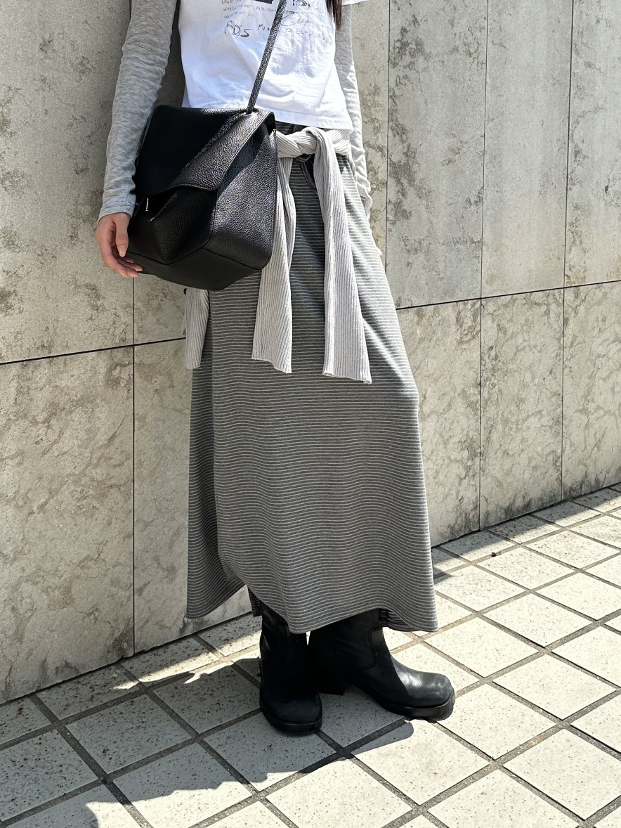 BOWIE東大門實拍26秋冬新款熱賣推薦休閑真品人氣時尚長裙BOWIE長裙