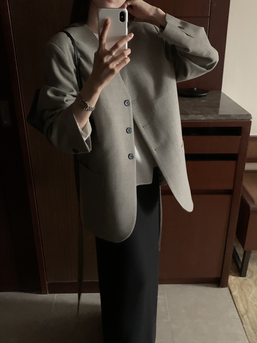 NOTICE東大門代購女裝新款時尚人氣休閑熱賣西裝西服含腰帶NOTICE西裝/西服