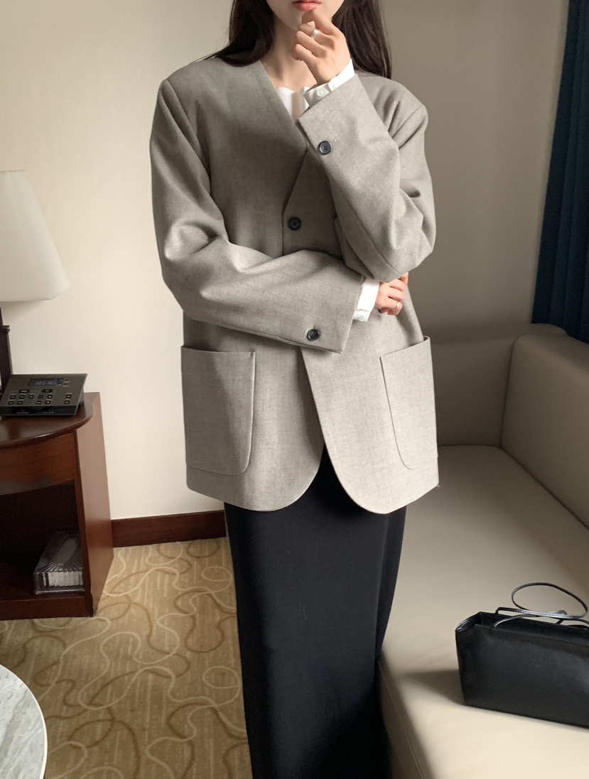 NOTICE東大門代購女裝新款時尚人氣休閑熱賣西裝西服含腰帶NOTICE西裝/西服