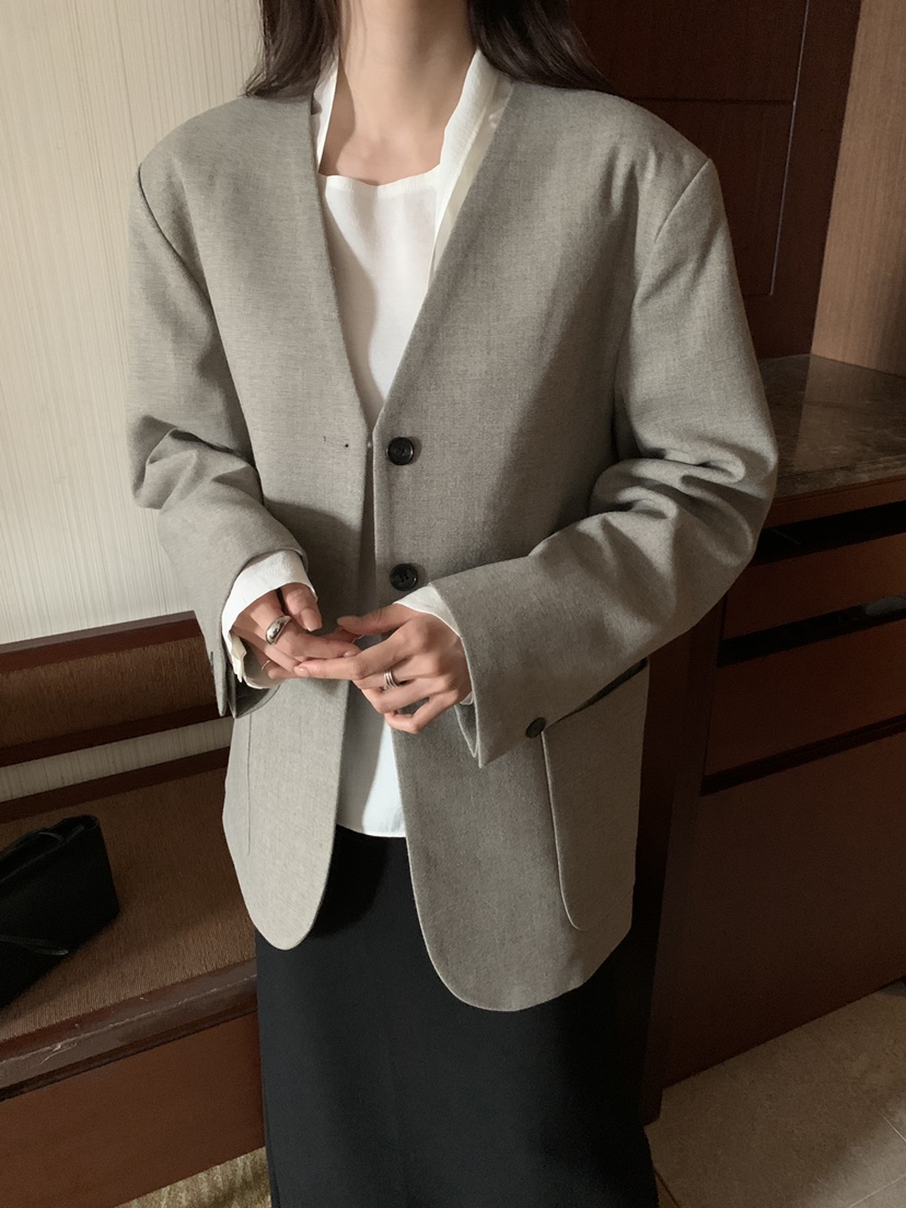 NOTICE東大門代購女裝新款時尚人氣休閑熱賣西裝西服含腰帶NOTICE西裝/西服