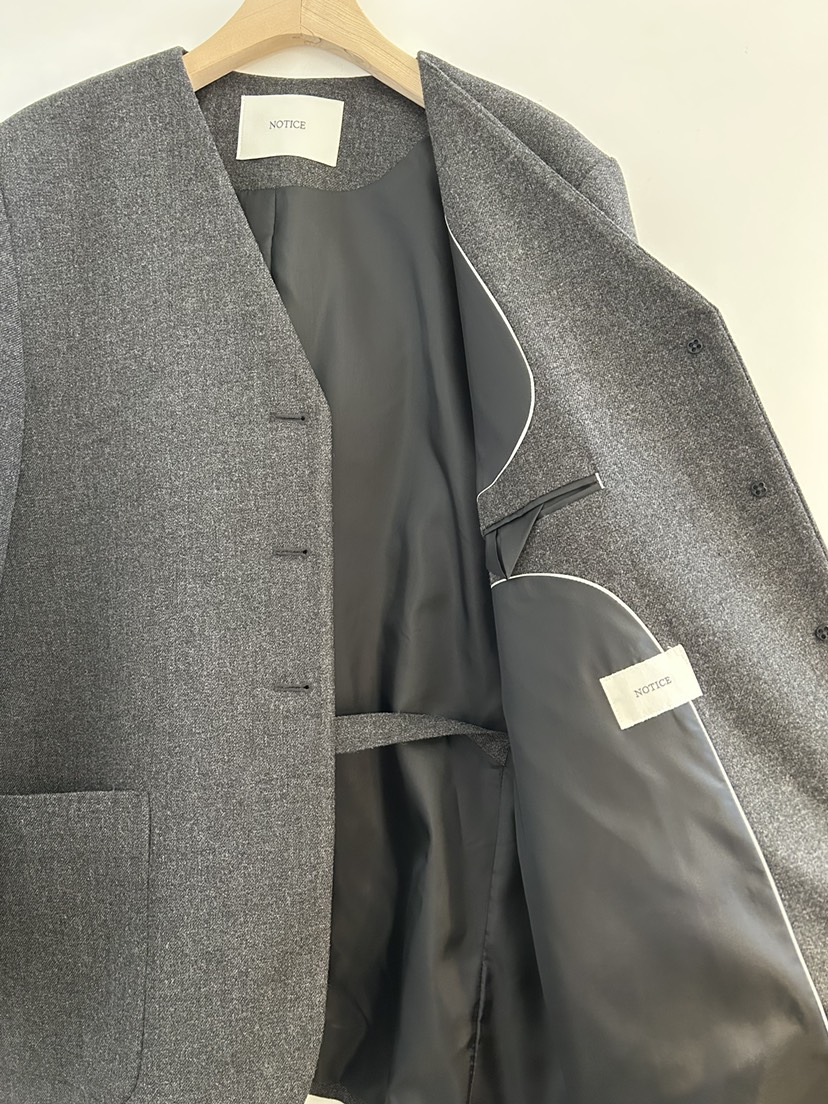 NOTICE東大門代購女裝新款時尚人氣休閑熱賣西裝西服含腰帶NOTICE西裝/西服